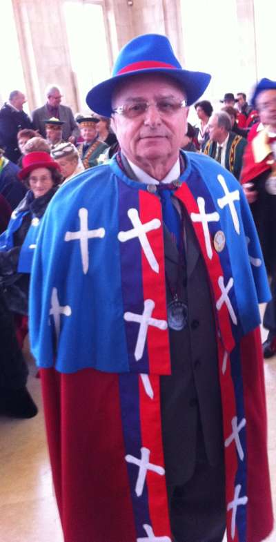 Michel Thibautgeorges, grand matre des compagnons de la madeleine de Commercy